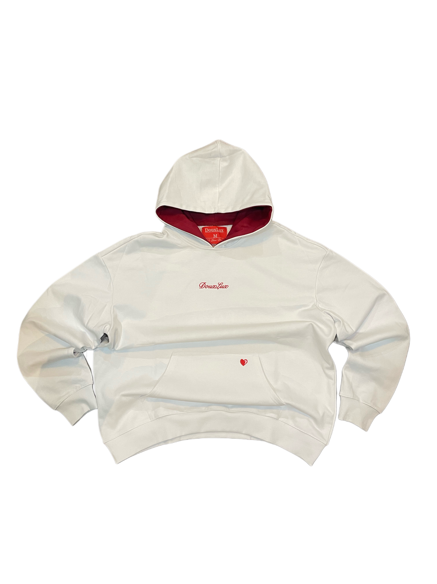No Love Hoodie White