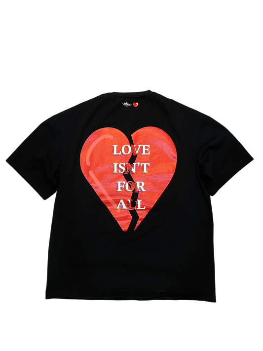 No Love Tee Black